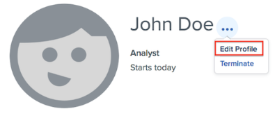 A grey circle with a white text  Description automatically generated